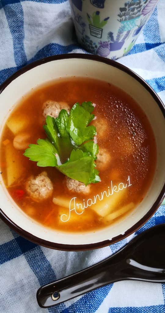 Томатный суп-пюре (классический рецепт)