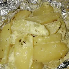 Картофель🥔в фольге😋