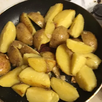 Картофель жаренный просто