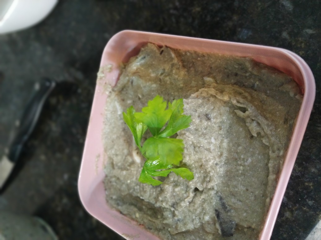 Баклажанный салат со вкусом печеночного паштета