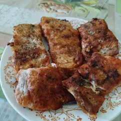 Филе горбуши на сковороде