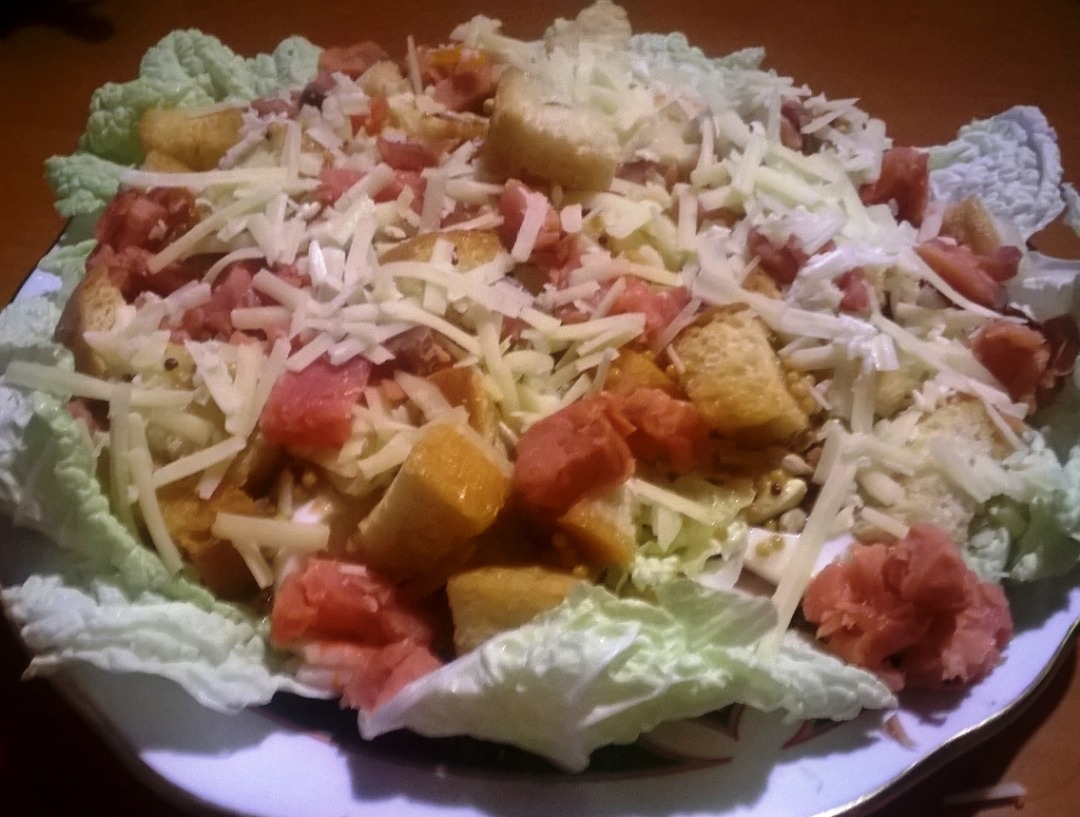 Салат "Цезарь"