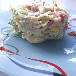 Салат с крабовым мясом