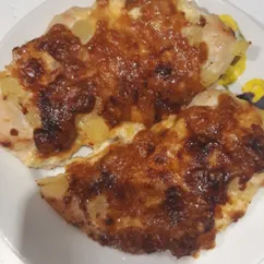 Курица с ананасами🍍🍗