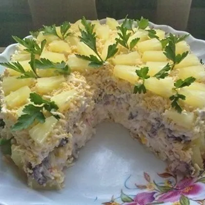 Торт-салат «Чудо-слойка»