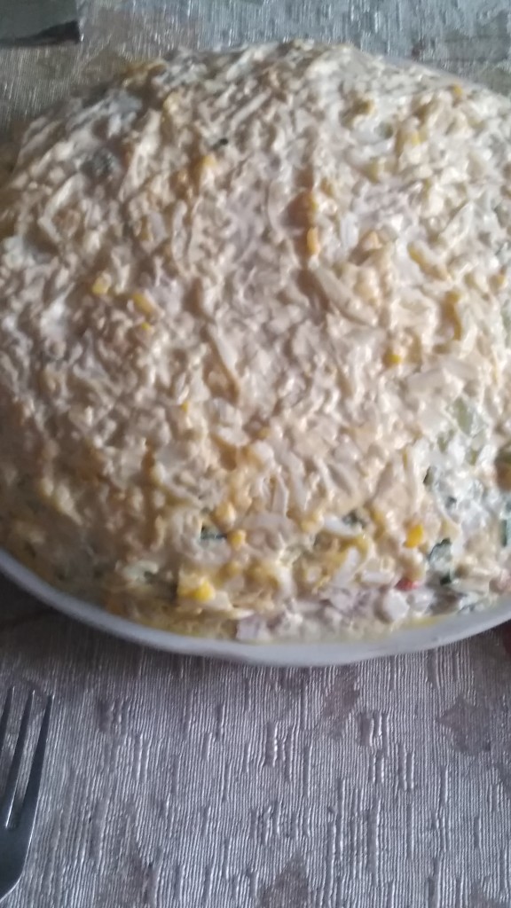 Салат "Праздничный букет"