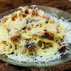 Паста КАРБОНАРА. Pasta alla carbonara