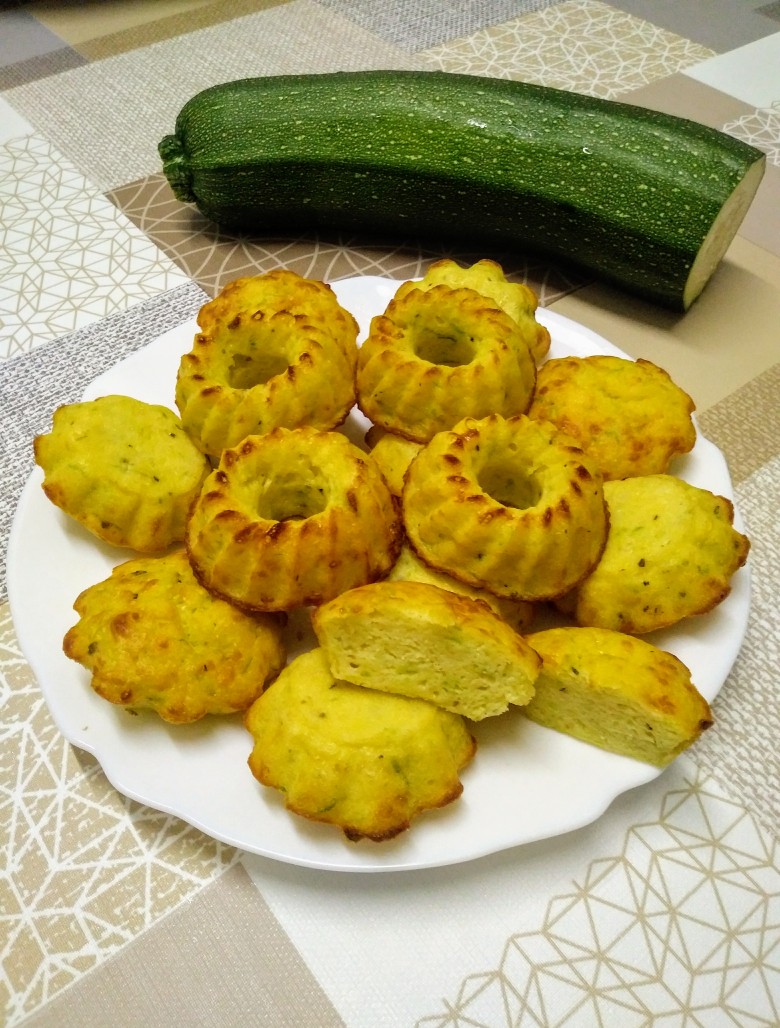 Кабачковые кексики