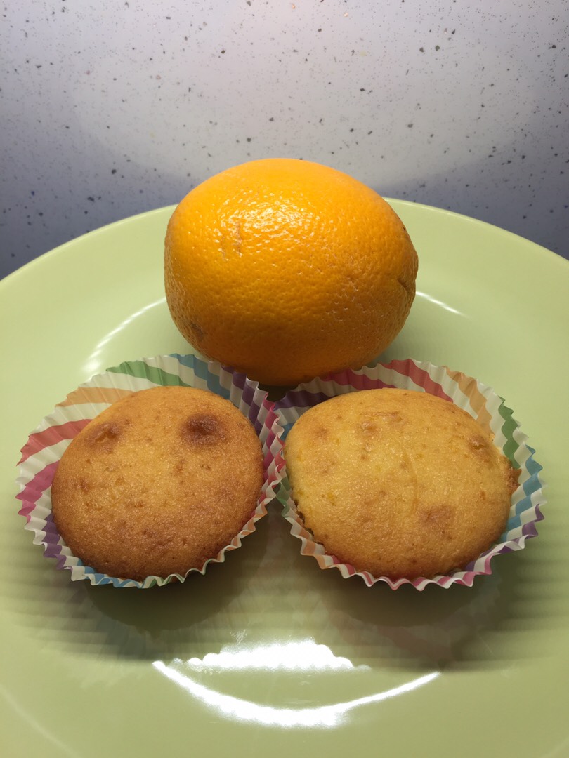 Апельсиновые кексы (маффины)