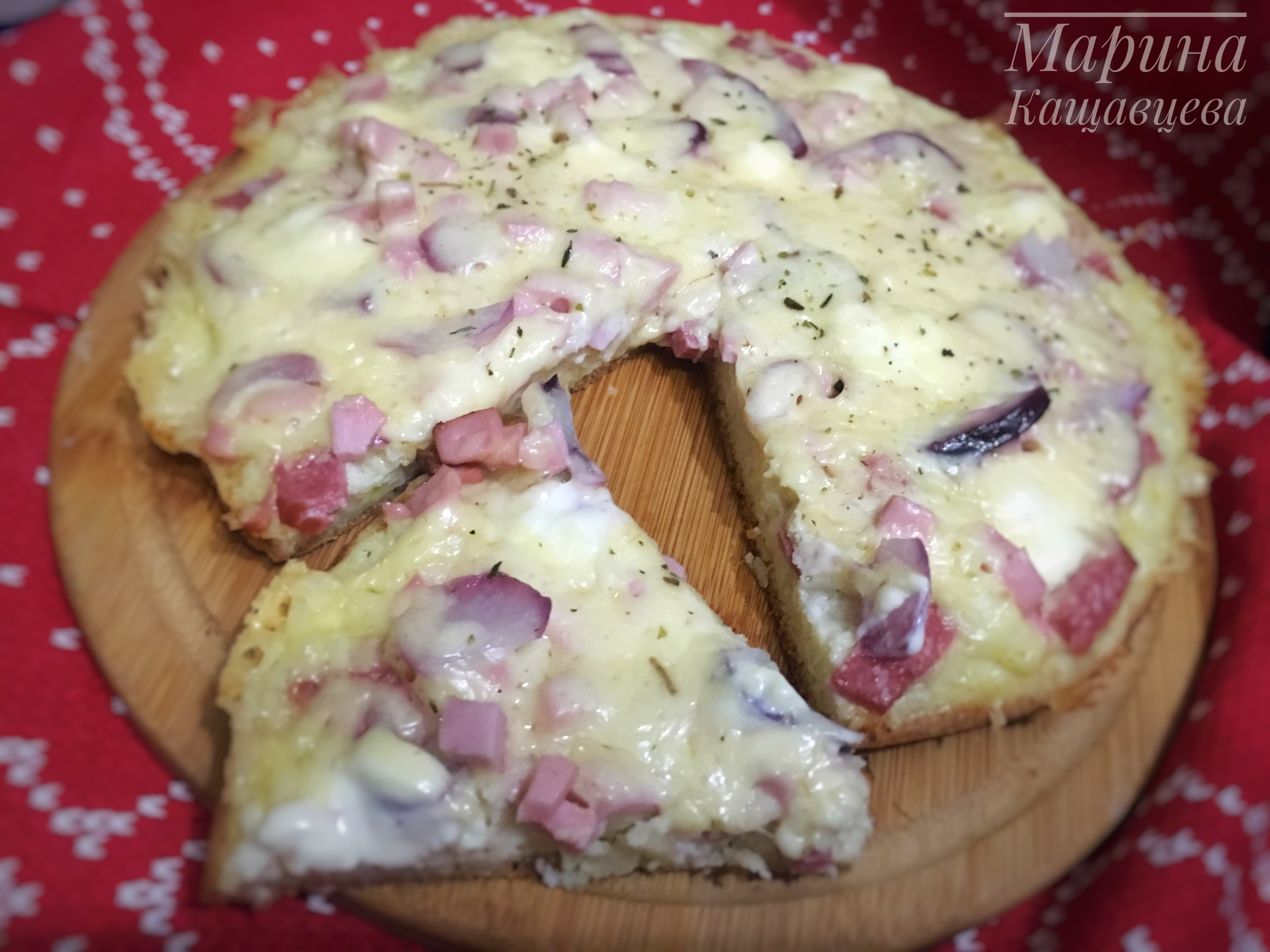 Пицца на сковороде