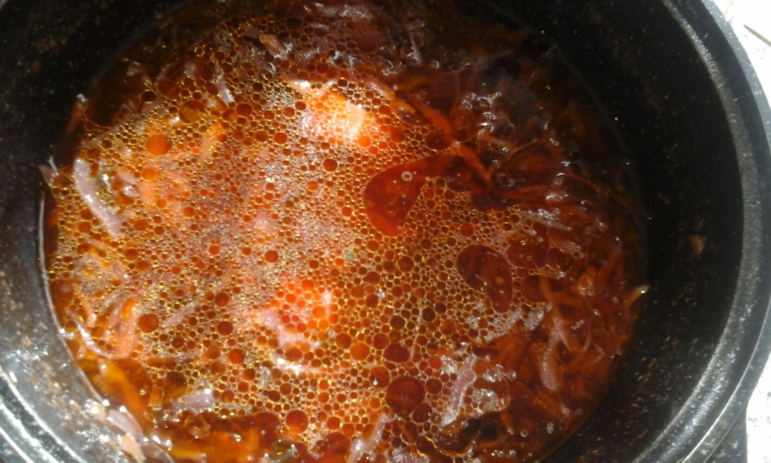 Борщ без мяса