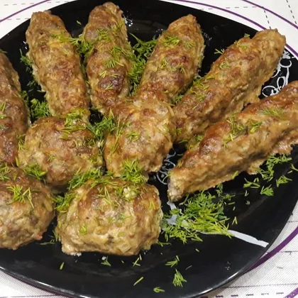 Котлетки из свинины и курицы