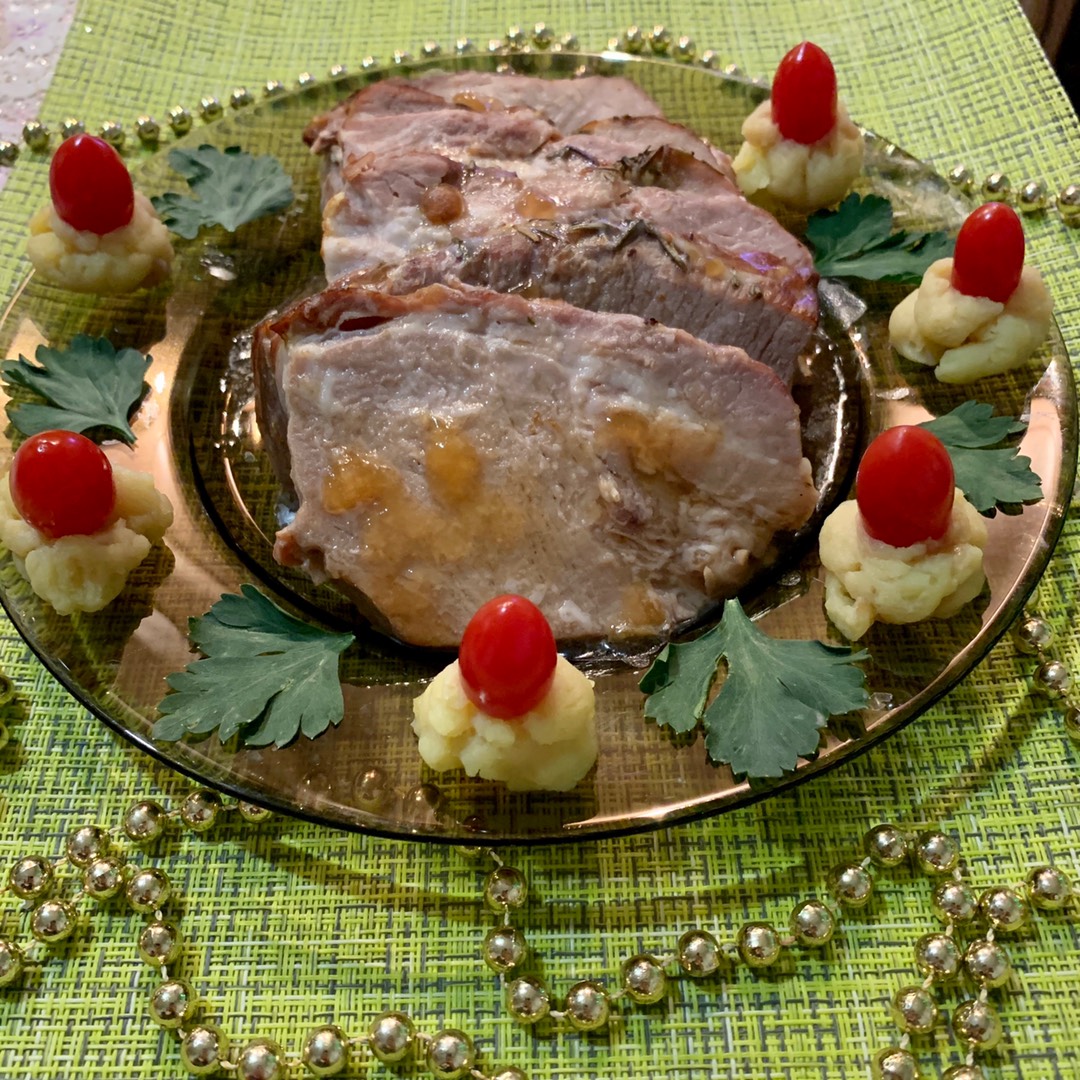 Запечённое мясо в духовке с гарниром🥩 - рецепт автора Наталья Чернявская