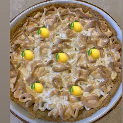 Лимонный тарт с меренгой 🍋🍋🍋
