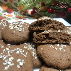 Шоколадно-банановое печенье