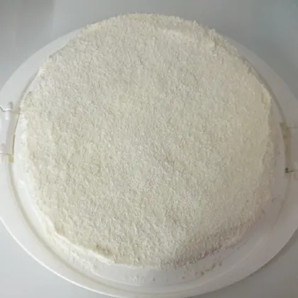 Нежный кокосовый торт