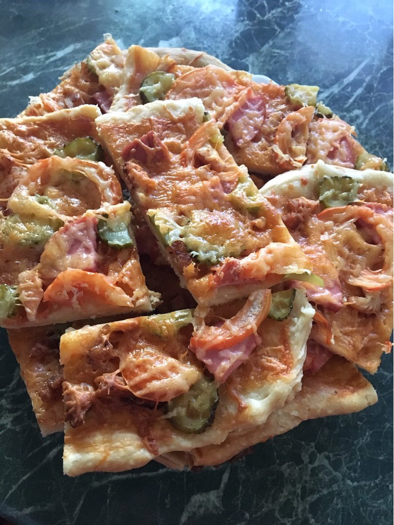 Тесто для пиццы — быстрый рецепт