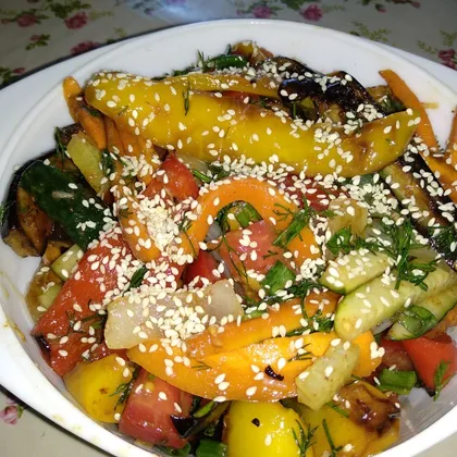 Овощной корейский салатик