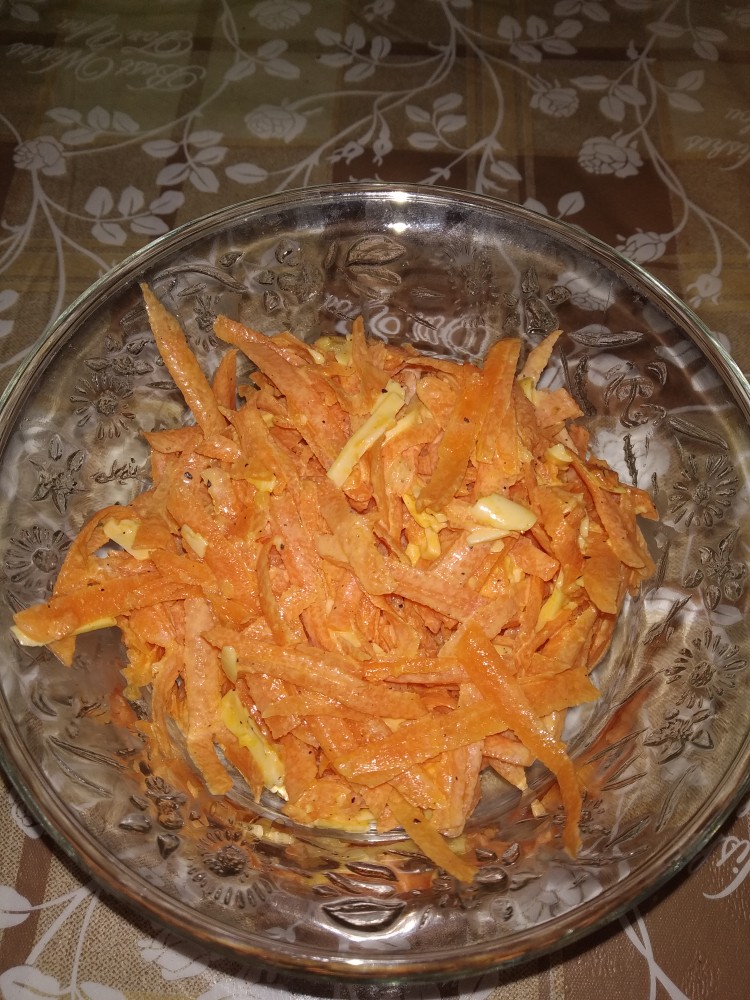 Морковный салатик