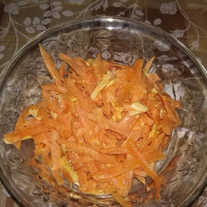 Морковный салатик