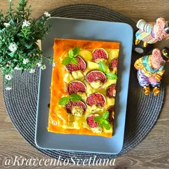 Пирог с инжиром