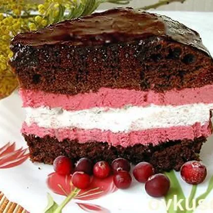 Шоколадный пирог с творогом “Улыбка негра”