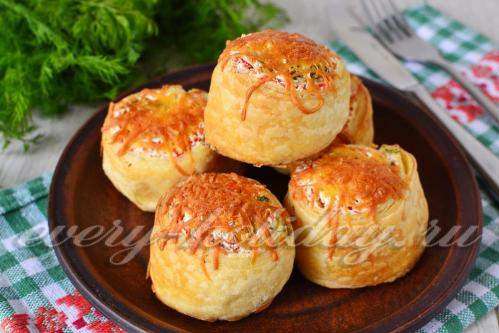 Закуска "Крабовые пенечки"