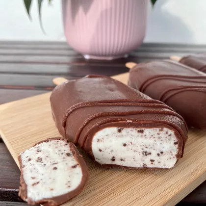 Сливочное мороженое с oreo в шоколаде