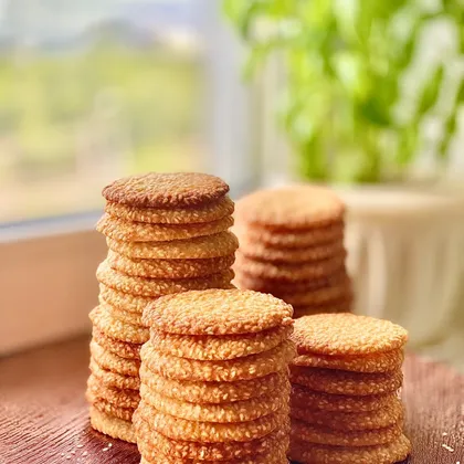 Кунжутное печенье 🍪