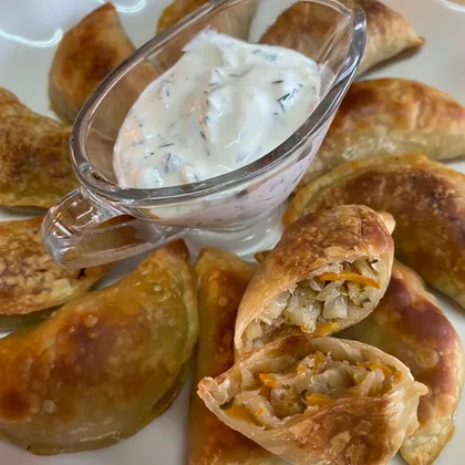 Вареники с капустой 🥟