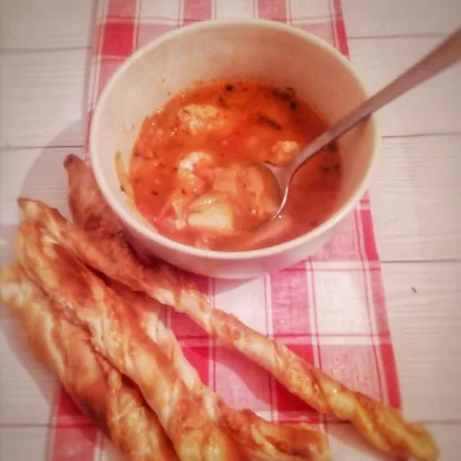 Итальянский суп с фрикадельками