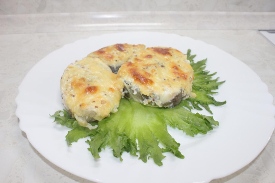 Треска, запечённая под сыром