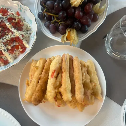 Крабовые палочки в кляре
