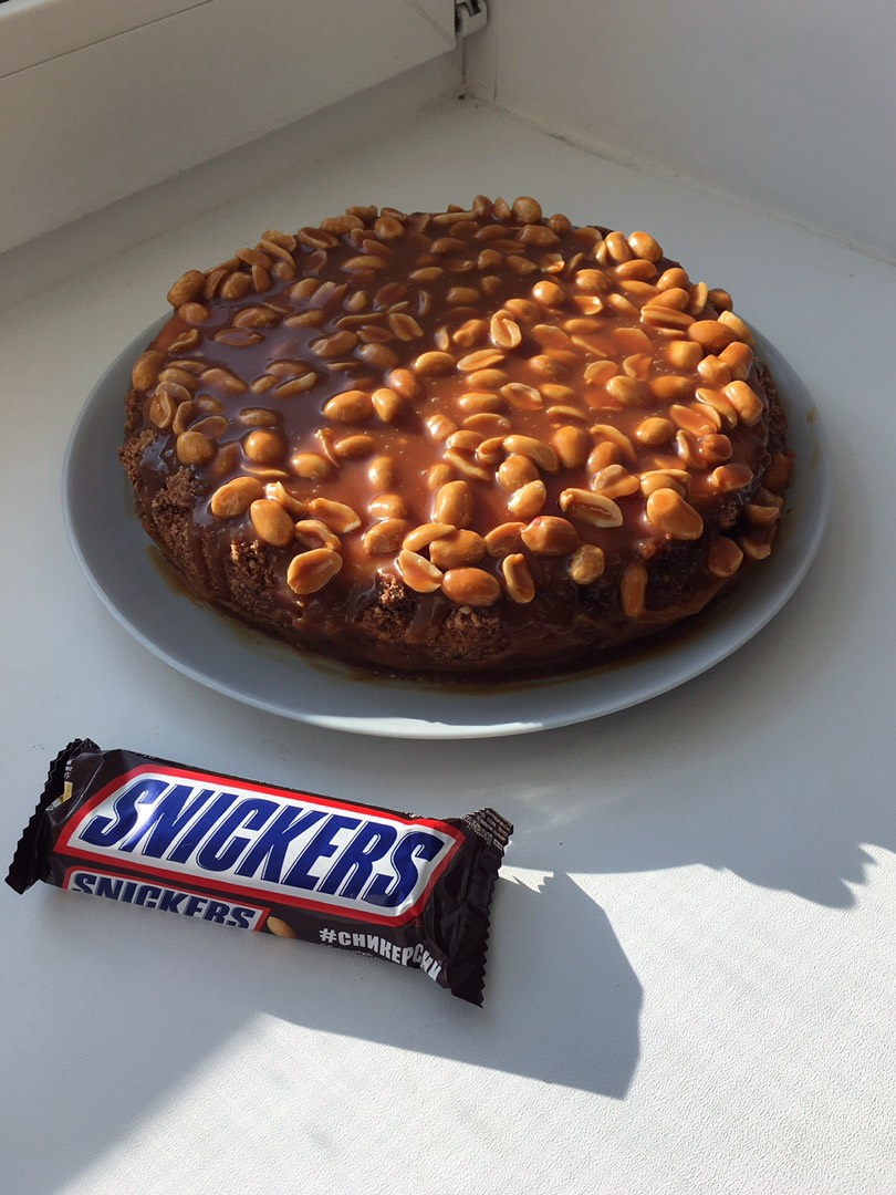 Чизкейк «Snickers» 🍰