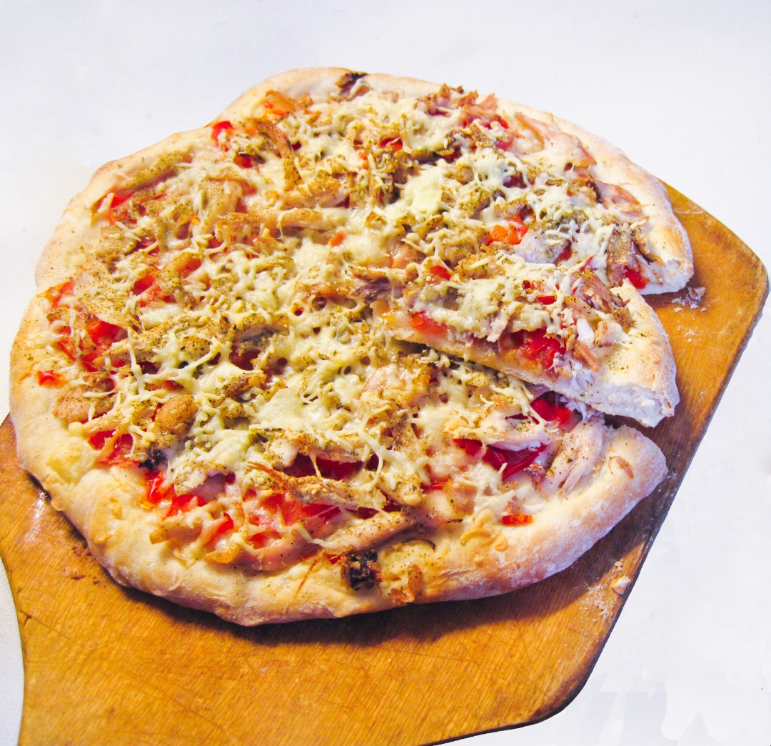 Основной рецепт теста для пиццы. Grundrezept Pizzateig