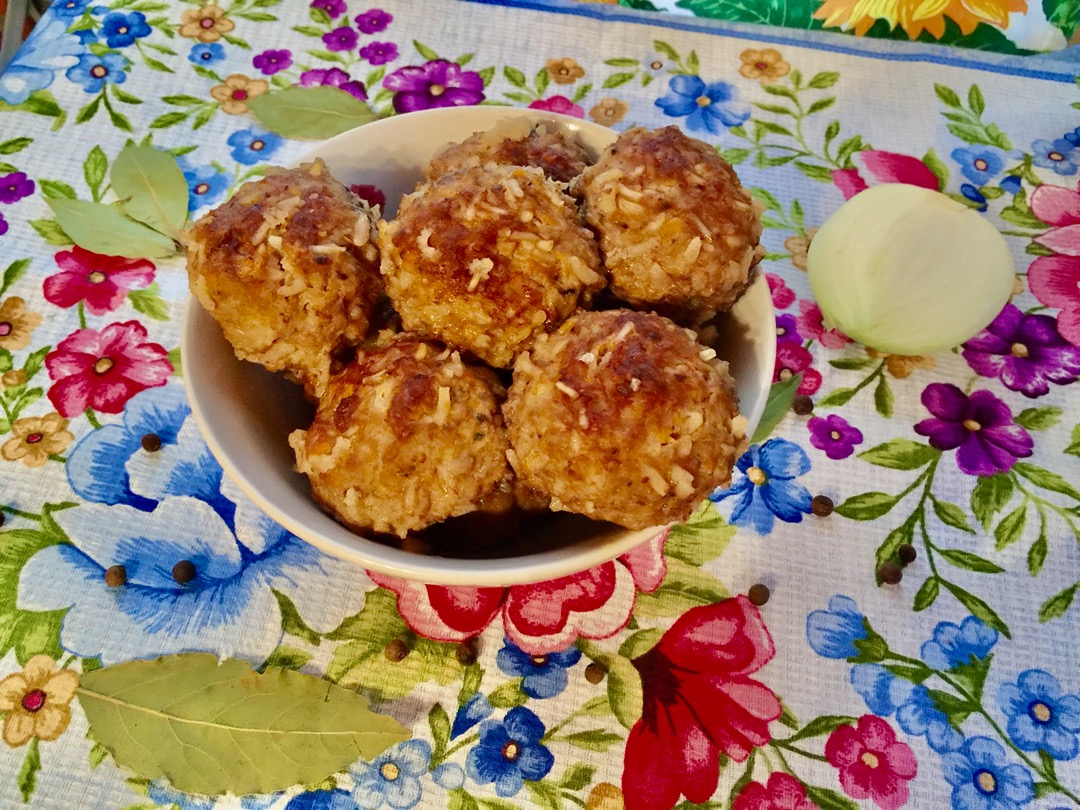 Тефтели "ёжики"