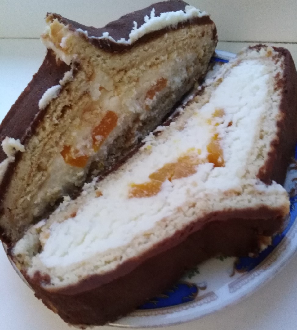 Торт “Шалаш” с сухофруктами