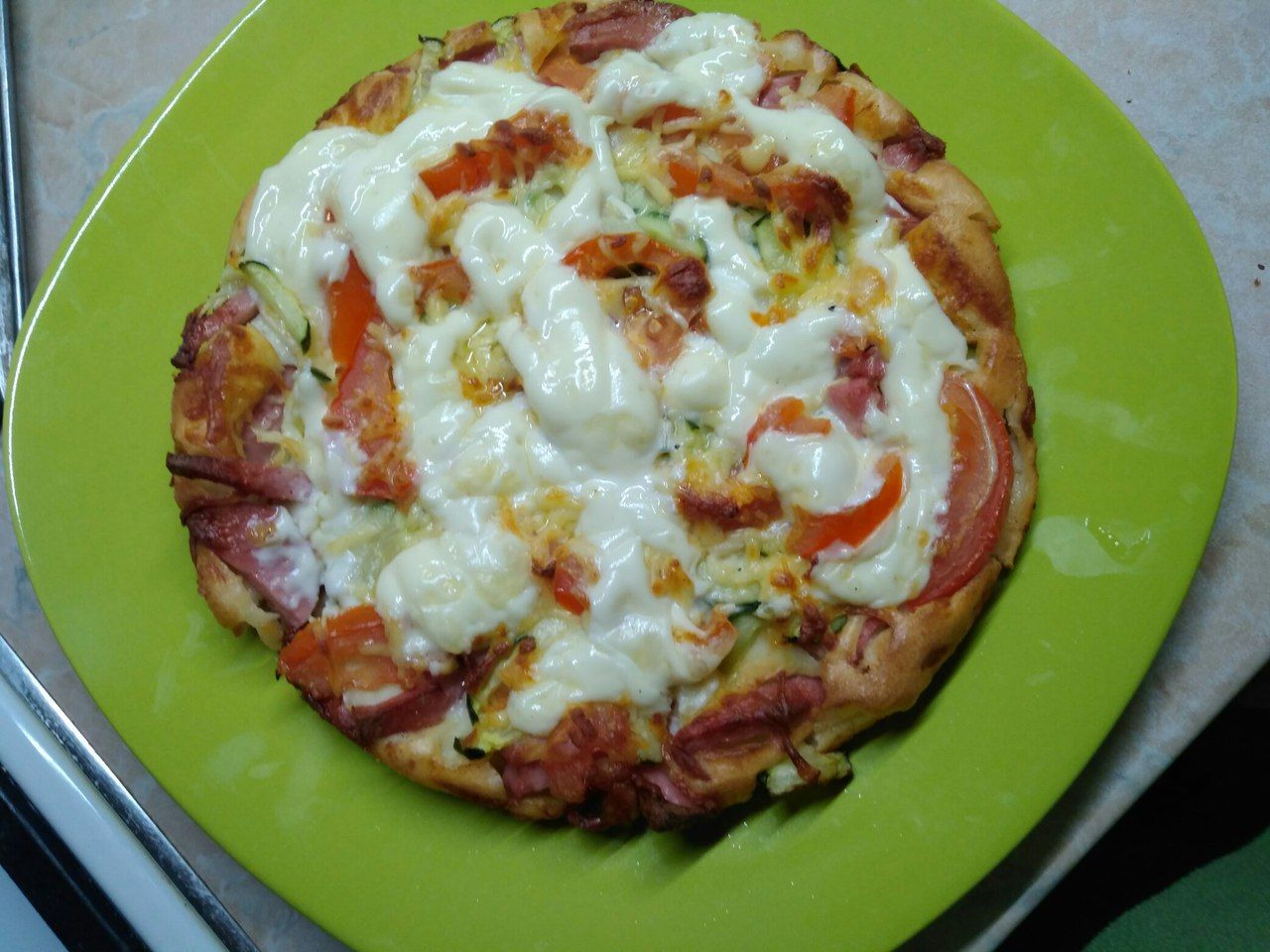 Быстрая пицца за 15 минут на сковороде - пошаговый рецепт с фото