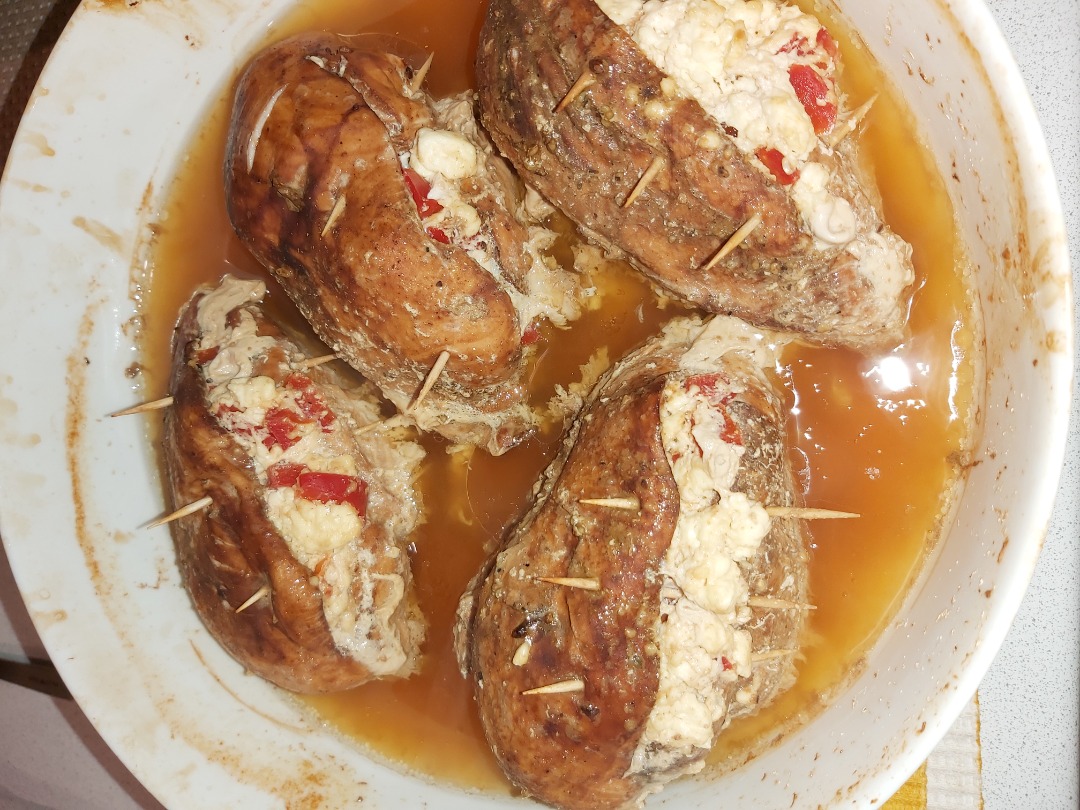 Куриные грудки с сыром фета в духовке простой рецепт пошаговый