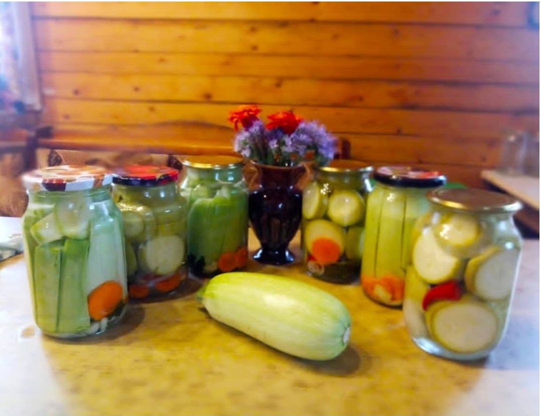 Кабачки консервированные 😋👍