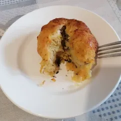 Мясо в картофельной шубке