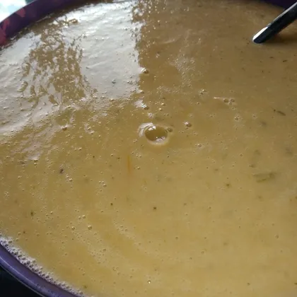 Крем суп из белой фасоли. Очень быстрый рецепт