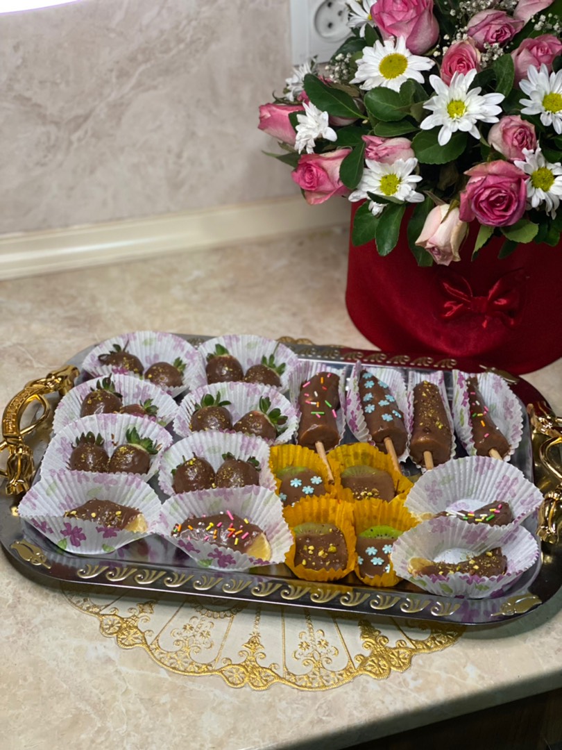 Фрукты в шоколаде 🍫