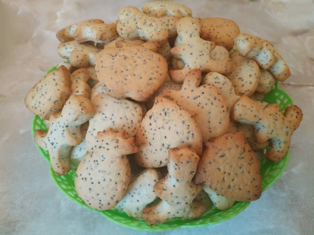 Ароматное печенье с маком