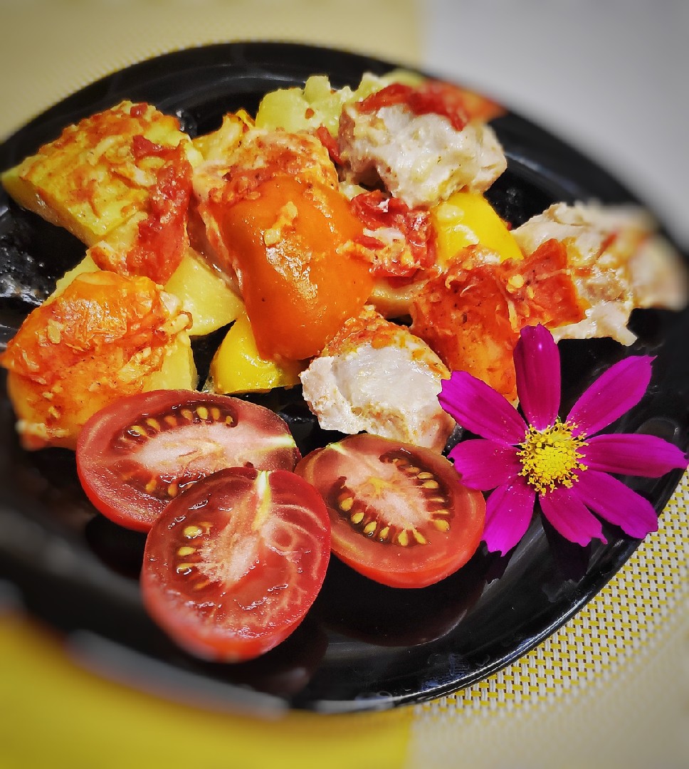 Запеченное куриное филе с морковью и луком рецепт пошаговый с фото - thebestterrier.ru