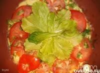 Омлет с чесночными стрелками