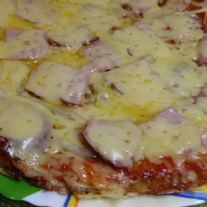 Пицца на картофельной основе