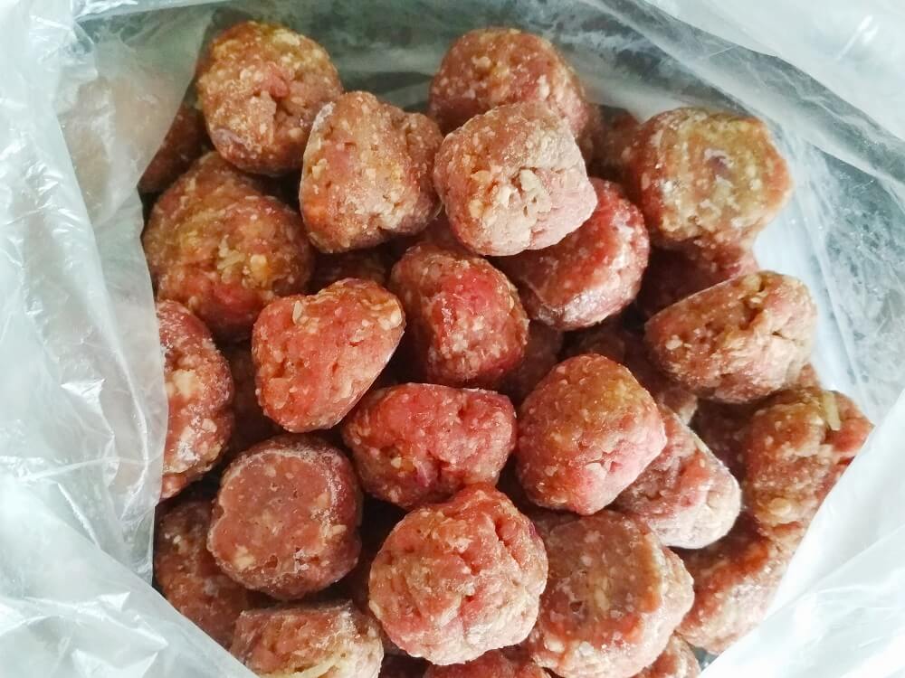 Фрикадельки для заморозки