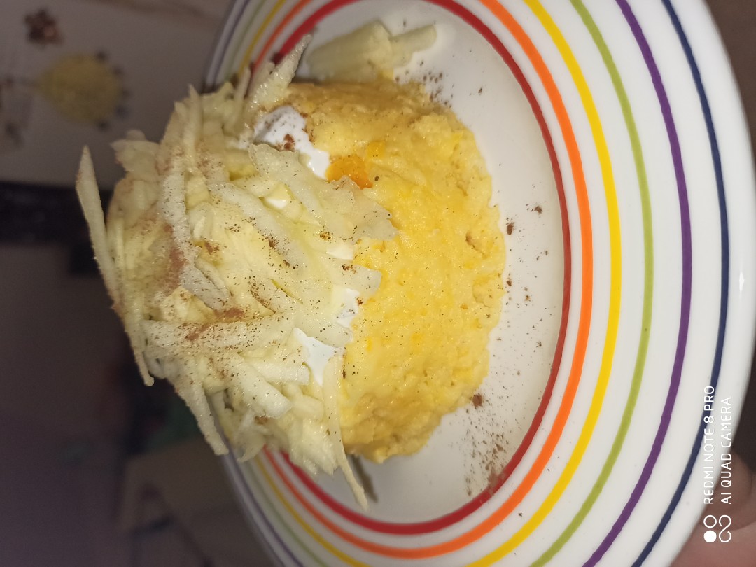 Магкейк творожно-тыквенный