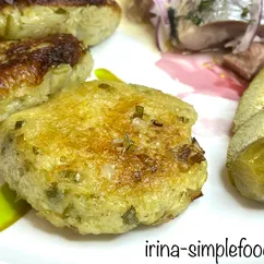 Картофельные котлетки постные